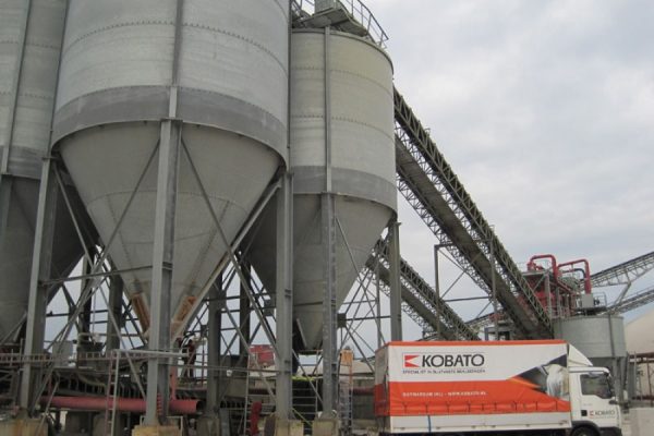Silo's polyurethaan toepassen Kobato