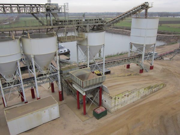 zand en grind industrie