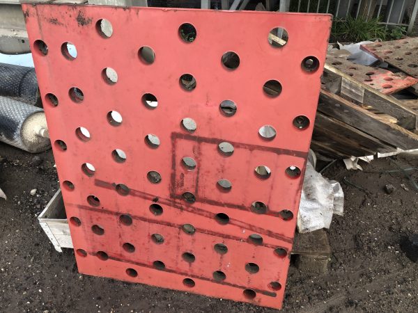 recycling afval met polyurethaan laag